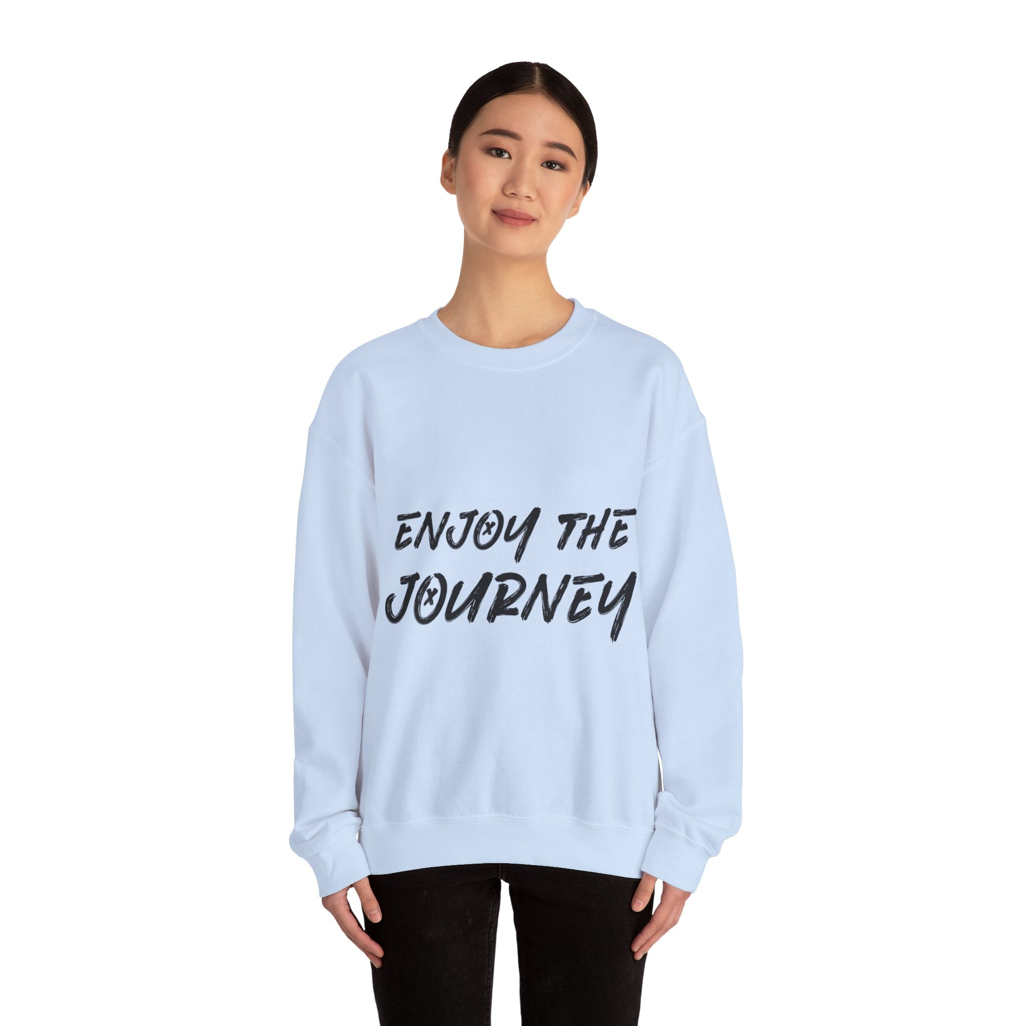 Image of Sudadera unisex de cuello redondo Heavy Blend™: cómoda, duradera y ecológica para una comodidad durante todo el año